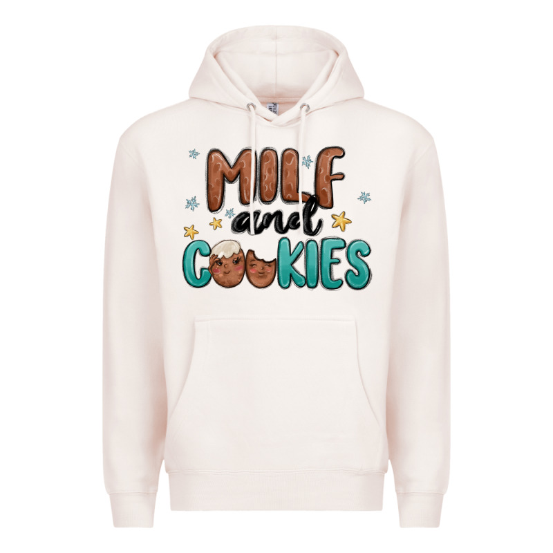 Milf And Cookies Premium Hoodie by MaliasSmallBusiness | Teevron
