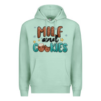 Seafoam milf and cookies Premium Hoodie - MaliasSmallBusiness