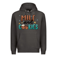 Smoke milf and cookies Premium Hoodie - MaliasSmallBusiness