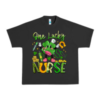 Pigment Black one lucky nurse Urban Heavy Tee - Artiststas