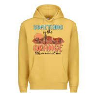 Antique Gold something in the orange Premium Hoodie - MaliasSmallBusiness