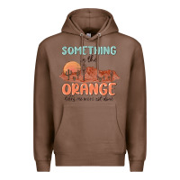 Chestnut something in the orange Premium Hoodie - MaliasSmallBusiness
