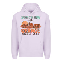 Lilac something in the orange Premium Hoodie - MaliasSmallBusiness