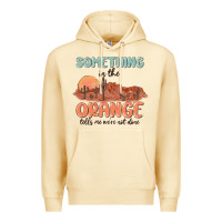 Pina Colada something in the orange Premium Hoodie - MaliasSmallBusiness