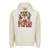 Oatmeal Heather there's some ho's ho's ho's in this house Premium Hoodie - MaliasSmallBusiness