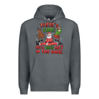 Rock there's some ho's ho's ho's in this house Premium Hoodie - MaliasSmallBusiness