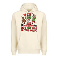 Sandshell there's some ho's ho's ho's in this house Premium Hoodie - MaliasSmallBusiness