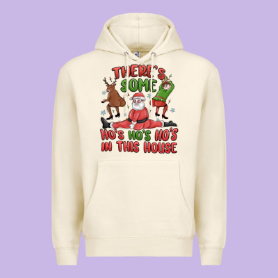 Premium Hoodie there's some ho's ho's ho's in this house