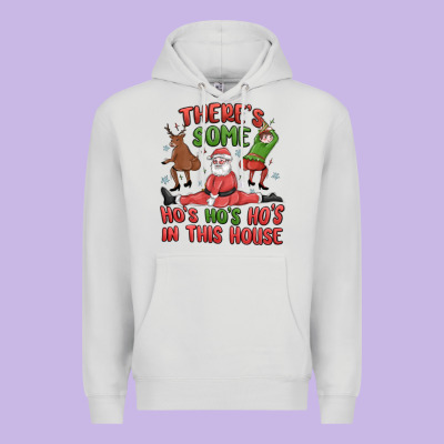 Premium Hoodie there's some ho's ho's ho's in this house