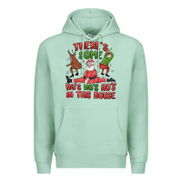 Seafoam there's some ho's ho's ho's in this house Premium Hoodie - MaliasSmallBusiness