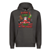 Smoke there's some ho's ho's ho's in this house Premium Hoodie - MaliasSmallBusiness