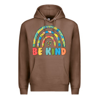 Chestnut be kind autism Premium Hoodie - MaliasSmallBusiness