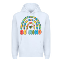 White be kind autism Premium Hoodie - MaliasSmallBusiness
