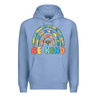 Colony Blue be kind autism Premium Hoodie - MaliasSmallBusiness