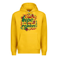 Lemon a thrill of hope the weary world rejoices Premium Hoodie - MaliasSmallBusiness