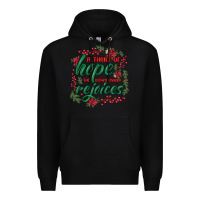 Black a thrill of hope the weary world rejoices Premium Hoodie - MaliasSmallBusiness