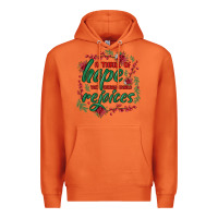Carrot a thrill of hope the weary world rejoices Premium Hoodie - MaliasSmallBusiness