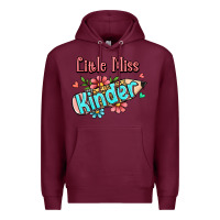 Burgundy little miss kindergarten Premium Hoodie - RanaPortraitStore
