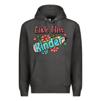 Charcoal Heather little miss kindergarten Premium Hoodie - RanaPortraitStore