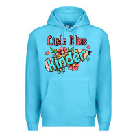 Ocean Blue little miss kindergarten Premium Hoodie - RanaPortraitStore