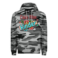 Slate Camo little miss kindergarten Premium Hoodie - RanaPortraitStore