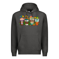 Charcoal Heather cinco de mayo coffee cups Premium Hoodie - AdoDesignShop