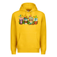 Lemon cinco de mayo coffee cups Premium Hoodie - AdoDesignShop