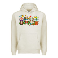 Oatmeal Heather cinco de mayo coffee cups Premium Hoodie - AdoDesignShop