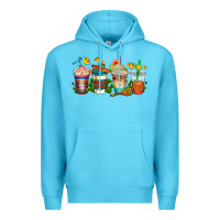 Ocean Blue cinco de mayo coffee cups Premium Hoodie - AdoDesignShop