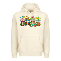 Sandshell cinco de mayo coffee cups Premium Hoodie - AdoDesignShop