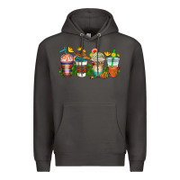 Smoke cinco de mayo coffee cups Premium Hoodie - AdoDesignShop