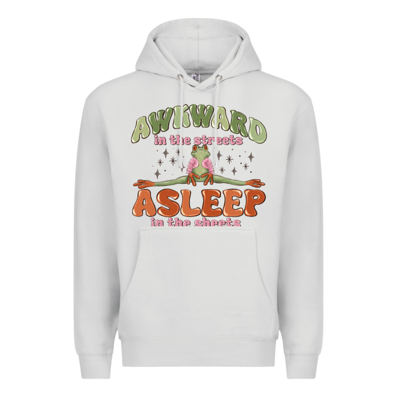 Awkward In The Streets Asleep In The Sheets Premium Hoodie by MaliasSmallBusiness | Teevron