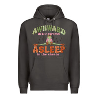 Smoke awkward in the streets asleep in the sheets Premium Hoodie - MaliasSmallBusiness