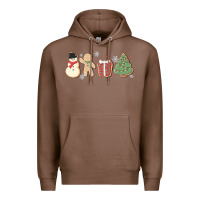 Chestnut christmas gingerbread cookies Premium Hoodie - MaliasSmallBusiness