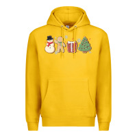 Lemon christmas gingerbread cookies Premium Hoodie - MaliasSmallBusiness
