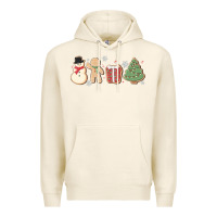 Tofu christmas gingerbread cookies Premium Hoodie - MaliasSmallBusiness