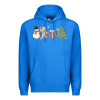 True Royal christmas gingerbread cookies Premium Hoodie - MaliasSmallBusiness