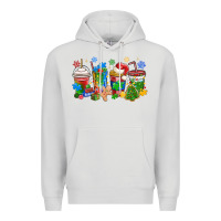 Dove Grey autism awareness christmas coffee Premium Hoodie - MaliasSmallBusiness