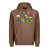 Chestnut autism awareness christmas coffee Premium Hoodie - MaliasSmallBusiness
