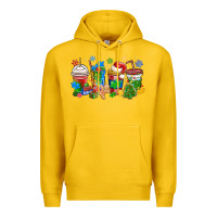 Lemon autism awareness christmas coffee Premium Hoodie - MaliasSmallBusiness
