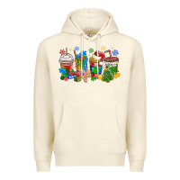 Sandshell autism awareness christmas coffee Premium Hoodie - MaliasSmallBusiness