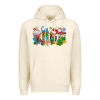 Tofu autism awareness christmas coffee Premium Hoodie - MaliasSmallBusiness