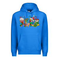 True Royal autism awareness christmas coffee Premium Hoodie - MaliasSmallBusiness