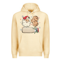 Pina Colada custom milk and cookies with santa Premium Hoodie - MaliasSmallBusiness