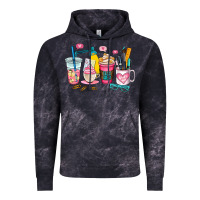 Cloud Black teacher coffee cup Vintage Hoodie - AdoDesignShop