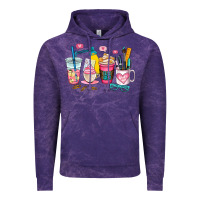 Cloud Purple teacher coffee cup Vintage Hoodie - AdoDesignShop