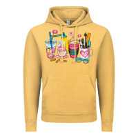 Vintage Mustard teacher coffee cup Vintage Hoodie - AdoDesignShop