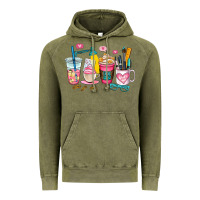 Vintage Olive teacher coffee cup Vintage Hoodie - AdoDesignShop