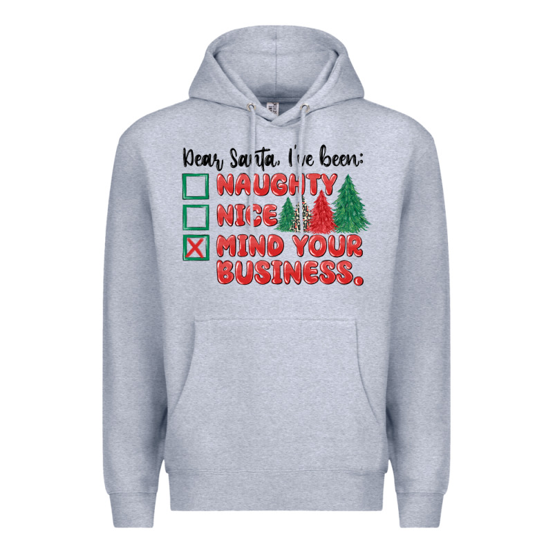 Dear Santa Ive Been Premium Hoodie by MaliasSmallBusiness | Teevron