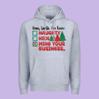Premium Hoodie dear santa ive been